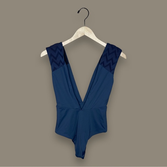 Tavik Deep Plunge One Piece Swimsuit - Picture 2 of 4